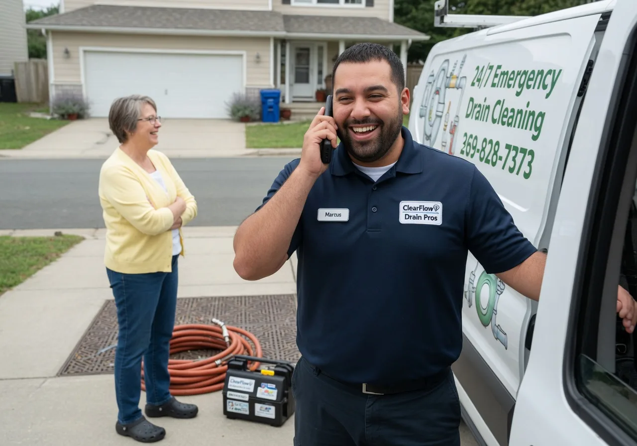 Clogged Drain Removal in Amlin, OH